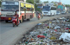 Roadside garbage dumping, first complaints filed from city periphery